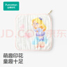 全棉时代抗菌防螨100%棉水洗纱布手帕五层30cm×30cm 公主爱丽丝 4条装 实拍图