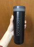 乐扣乐扣（LOCK&LOCK）不锈钢纤巧便携保温茶水杯车载商务男女保温杯子300ml黑色LHC561 实拍图