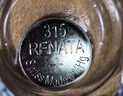 瑞纳达（RENATA）SR716SW手表电池315纽扣电池 2粒 瑞士进口 实拍图