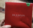 蝶安芬（Deanfun）女士内裤女中腰纯棉喜庆鸿运本命年大红平角短裤 3条礼盒装 L 实拍图