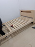 英环实木床架双人1.8米现代简约1.5米家用主卧大床出租屋床1.2m单人床 【送货上楼】原木色床加厚环保 宽1200mm*长2000mm 实拍图