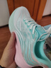 回力官方女鞋保暖运动鞋女冬季新款加绒加厚棉鞋女 白绿粉 38 实拍图