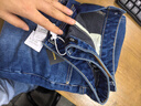网易严选25新品舒弹大师男士牛仔裤加绒直筒亲肤透气不闷耐磨基础百搭 B款加绒升级-深蓝 32 (L) 实拍图