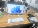 AOC 品牌一体机电脑超薄微边全高清高配家用学习网课企业办公游戏可壁挂一体式全套台式整机 【大内存】i5-12450H 32G 1TB固态 23.8英寸 内置音响-WiFi-蓝牙 实拍图