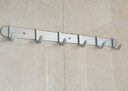 九牧（JOMOO）挂钩免打孔浴室置物架挂衣钩壁挂毛巾架太空铝6排浴室排钩939306 实拍图