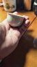陶迷（TAOMI）黄汝窑系列茶具功夫茶具茶壶单壶开片可养汝瓷泡茶壶陶瓷单品茶器 黄汝窑条纹杯 1个 101mL(含)-200mL(含) 实拍图