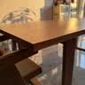 小半实木餐桌加厚现代家用小户型长桌樱桃木客厅工作台大板 蓝鲸餐桌 实拍图