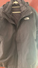 The North Face北面冲锋衣男羽绒内胆三合一户外防水保暖81QS 黑色/JK3 2XL 实拍图