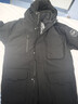 京东京造【进口极寒95鹅绒服】羽绒服男外套女冬季新款中长款 黑色 2XL 实拍图