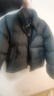 网易严选25新品90鸭绒超蓬羽绒服休闲面包服石墨烯保暖轻量抗菌防泼水 25秋冬立领-森野绿 S 实拍图