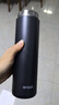 虎牌（TIGER）不锈钢轻量便携保温保冷水杯子MMZ-A50C-KG石墨黑500ml 实拍图