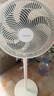 美的（Midea）电风扇家用7叶落地扇摇头电风扇循卧室宿舍轻音风扇台式桌面小型风扇台地两用升级款 白色丨7叶台地两用 实拍图