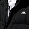 adidas 拒水防泼防风保暖鸭绒羽绒服面包服男女同款阿迪达斯官方   黑色   2XL 实拍图