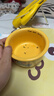 汤碗陶瓷卡通儿童餐具套装猫和老鼠饭碗高颜值2025新款家用加厚碗 猫和老鼠奇萌4.7英寸米饭碗-黄色 实拍图