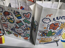 庭好卡通礼品袋手提袋20个生日伴手礼袋新年元旦礼物包装袋牛皮纸袋 实拍图
