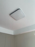 欧普照明（OPPLE）全光谱护眼吸顶灯卧室灯智能照明灯具简约大气包安装铭宇4黑方形 实拍图