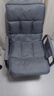 汤凯颐电脑椅懒人沙发宿舍家用靠背椅可躺可调办公椅学生折叠座椅电竞椅 百搭灰+储物袋【靠背五档调节】 实拍图