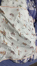 十月结晶婴儿包单秋冬季新生儿婴儿包被防惊跳纯棉抱被产房用品 云端小兔【四季双层】柔软包边 85*85cm 实拍图