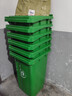 科力邦（Kelibang) 户外垃圾桶 大号加厚100L商用塑料环卫垃圾桶带盖轮工业小区物业翻盖果皮箱 绿色 单个  实拍图