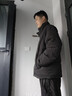京东京造羽绒服男女情侣同款真鸭绒冬季外套面包服轻松羽绒 黑色 2XL 实拍图