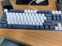 联想（Lenovo）MK5游戏机械键盘104键有线键盘电竞办公青轴混彩光效适用拯救者R9000P/Y7000吃鸡键盘 风暴白 实拍图