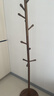 栖音阁实木衣架落地卧室衣帽架客厅挂衣服架子落地衣架家用立式挂包架 实拍图