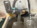 小质水龙头过滤器净水器家用自来水滤水器前置过滤器厨房卫生间通用软水机除菌除水垢除余氯 可手洗滤芯LJ019一机5芯 除菌除氯款 实拍图
