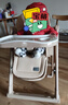 小主早安（BeBeMorning）宝宝餐椅婴儿百变餐椅可坐躺折叠摇摇床餐桌椅家用轻便椅子 实拍图