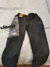JEEP吉普休闲裤男秋冬季直筒裤子男士宽松潮流工装裤男裤 深灰加绒 XL 实拍图