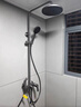 九牧（JOMOO）花洒淋浴花洒套装枪灰自动除垢增压喷枪淋浴器36484-526/HBS-1 实拍图