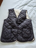 都市丽人保暖背心女马甲秋冬羊毛坎肩内搭轻薄外套加绒加厚发热坎肩马夹女 实拍图