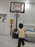 函翔（HANXIANG） 篮球架户外可移动成人家用篮球框架投篮架便携式升降儿童蓝球架 儿童加粗款（1.17-2.1米） 实拍图
