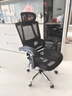 南皇人体工学办公椅电竞椅久坐打游戏办公室椅子久坐不累人工力学座椅 镂空双背黑-4级杆-一体铝脚-155°任意后躺 120-155度(含) 联动扶手 实拍图
