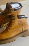 海澜之家HLA男靴复古潮流马丁靴男户外秋冬工装大黄靴子男 T121土黄色41 实拍图