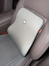 GiGi汽车腰靠记忆棉护腰靠背腰垫车载座椅靠垫车用腰枕办公室靠垫灰色 实拍图