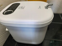 美的（Midea）泡脚桶足浴盆加热保暖自动按摩洗脚盆暖脚高深桶泡小腿可拆洗新年礼物生日送男女友MK-AJ0202 实拍图