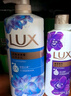 力士（LUX）沐浴露套装 闪亮冰爽沐浴乳1000g 送幽莲350g 香味持久 实拍图