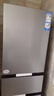 海尔（Haier）「真省电」217L三门小冰箱黑金净化一级能效风冷无霜星辉银BCD-217WGHC3E9S9 实拍图