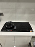 黑狗（HEIGOO）九腔猛火气电灶电气气电两用灶具台式嵌入式电磁炉燃气灶煤气一体灶二合一一电一气双灶 左气右电(连体款) 管道天然气12T 实拍图