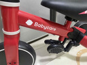 babycare儿童三轮车宝宝平衡脚踏车多功能二合一学步滑步车1-5岁 罗拉红 实拍图