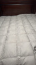 VA散装羽绒95大朵白鹅绒原料一斤装国标被90白鸭绒服填充物鹅吊吊绒 99顶级5A大朵精品鹅绒 （精洗+烘干) 500g（一斤价格） 实拍图
