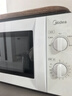 美的（Midea）快捷微波炉 家用小型 360°转盘加热 旋钮操控 易洁内胆（M1-L213B） 实拍图