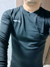 李宁加绒速干衣男秋冬季保暖紧身衣跑步运动压缩衣健身训练服长袖上衣 实拍图