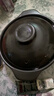 砂锅煲家用燃气灶耐高温干烧不裂陶瓷锅大容量煲汤小煲仔饭专用 适用2-3人 带盖 1.7L 实拍图