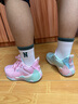 乔丹QIAODAN毒牙PRO SE专业实战篮球鞋男鞋巭pro科技回弹减震运动鞋男 樱花粉/水波色(鸳鸯配色) 42 实拍图