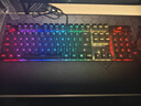 ROG游侠2RX PBT版 机械键盘 有线电竞游戏键盘 RX蓝轴 RGB背光防水防尘键盘104键吃鸡/无畏契约 黑色  实拍图