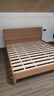 林氏家居储物双人床1.5米1.8米主卧室北欧原木风高箱林氏木业林沐系列UB1A 【排骨架|常规款】床|充电夜灯置物 1.8x2.0米 单床 实拍图
