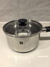 双立人（ZWILLING）奶锅汤锅不锈钢抗黄无涂层婴儿辅食锅一人食热奶泡面煮面锅18cm 实拍图