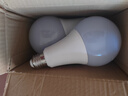 超亮护眼led灯泡球泡灯e27螺口护眼无闪频不伤眼卧室台灯吊灯用 36W【高亮护眼】白光 2支 实拍图