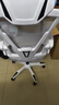 锦汐 电脑椅家用办公椅子靠背人体工学椅学习转椅老板座椅游戏电竞椅 【可后躺】白框灰网 实拍图